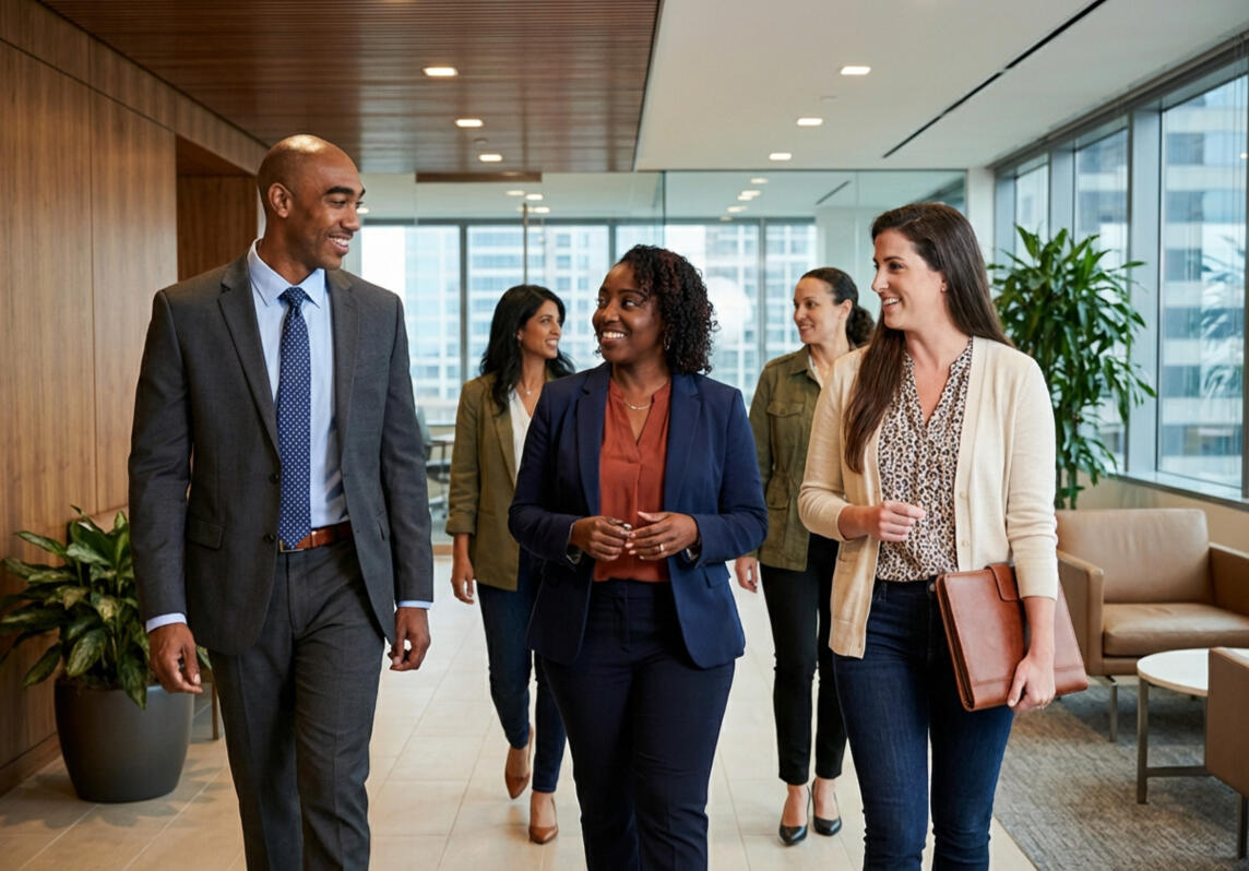 a person's hand on their laptop with a search engine tab overlayed across the picture